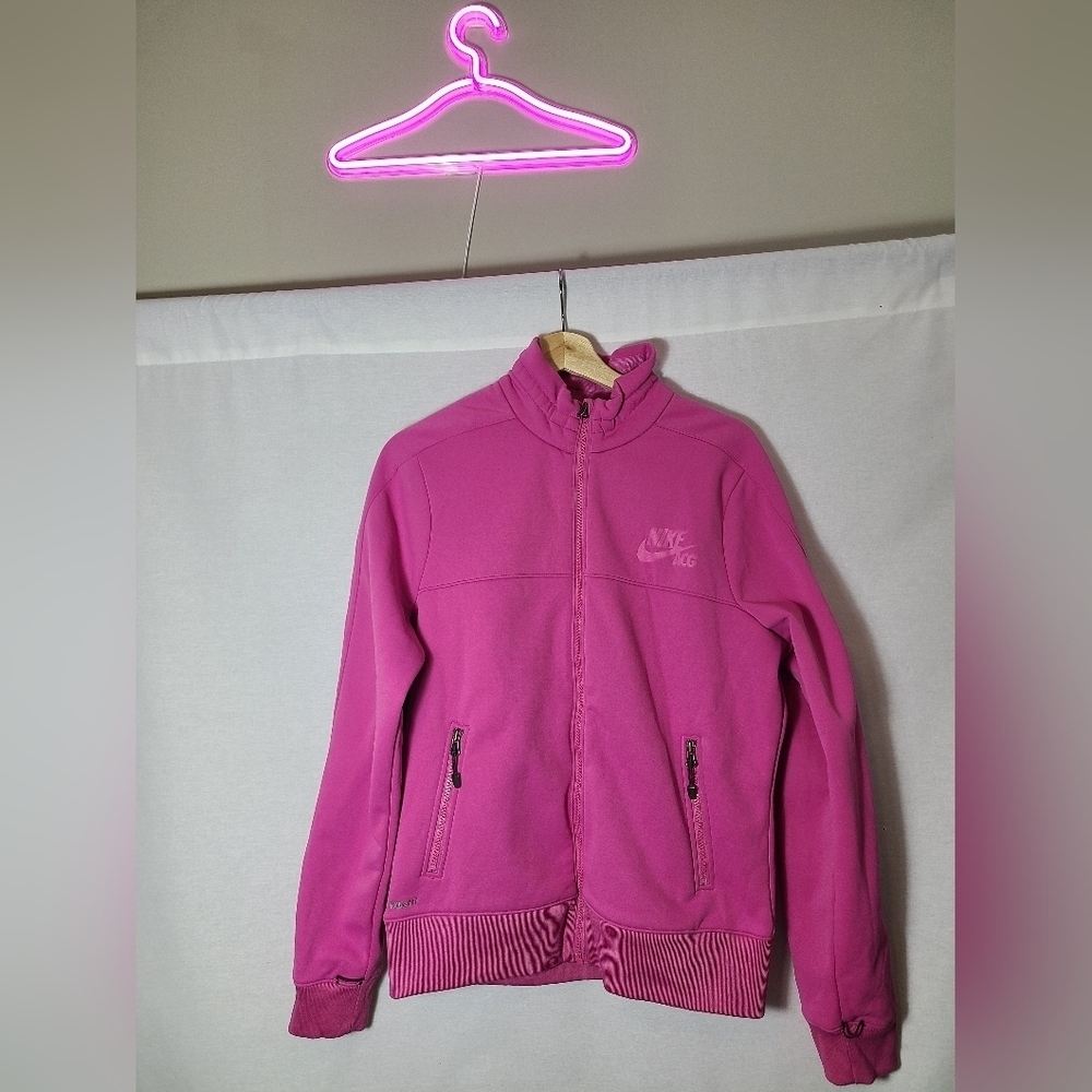 NIKE ACG thermal sweater- Pink- Size XL